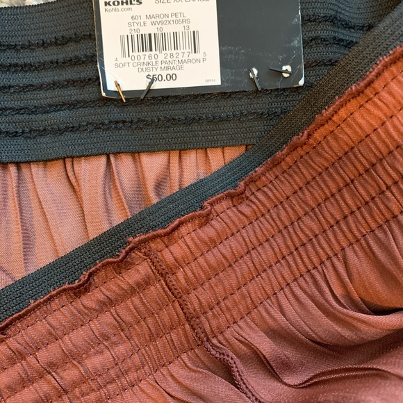 Simply Vera Wang Gaucho Pleated Wide Leg Pants New - Picture 9 of 16